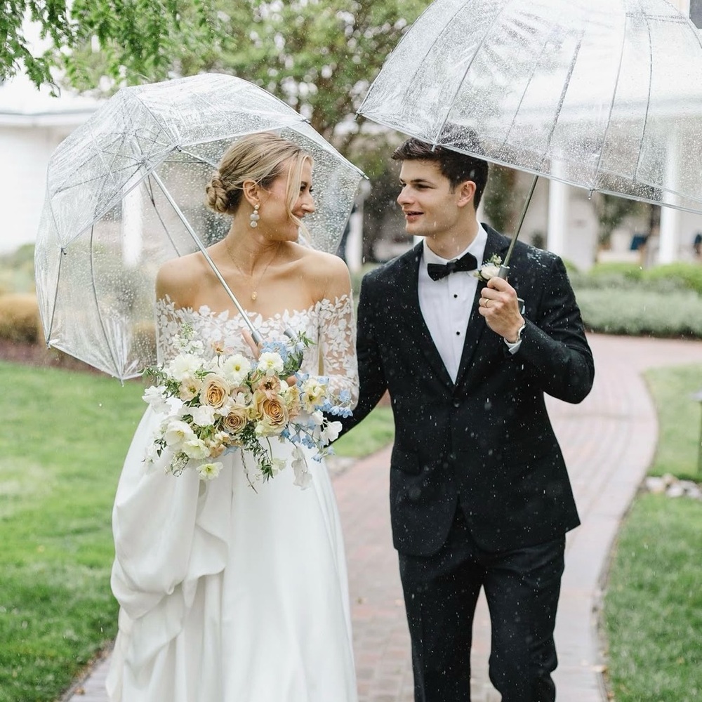 🔴Jenny Yoo Bradley Lace Off The Shoulder Wedding Dress 0 - Picture 5 of 11